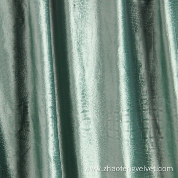 Embossed Matt Holland Velvet Fabric